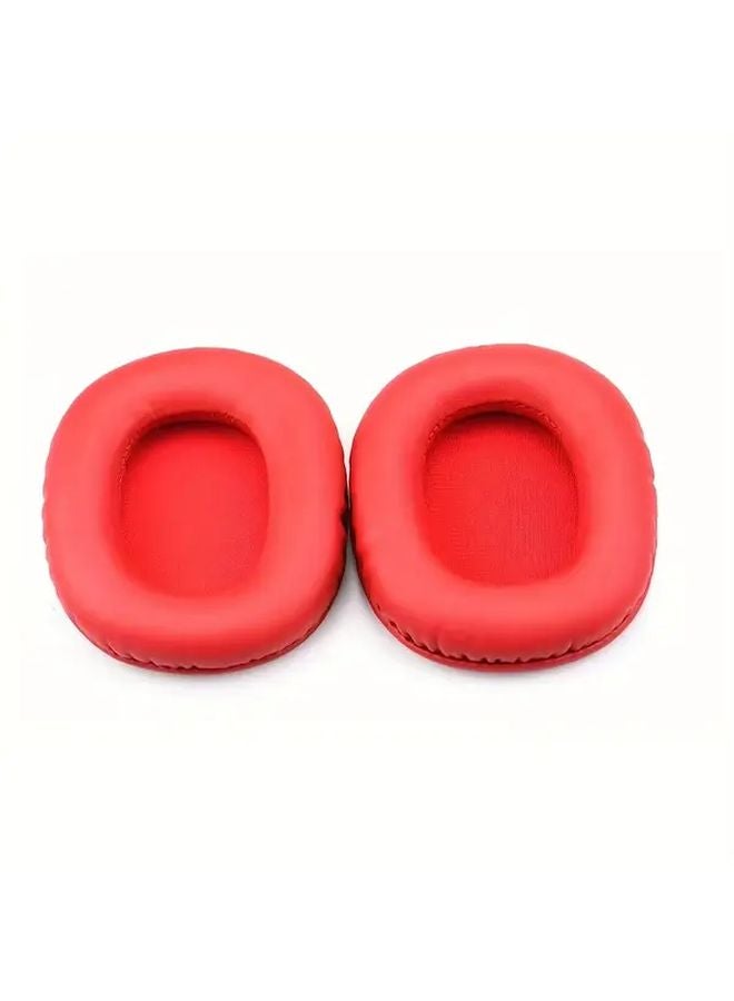 Red Edifier Headphone Covers Soft Sponge Cushions Compatible with W800BT W808BT K800 K815P G1 G20 Plus - Image 1