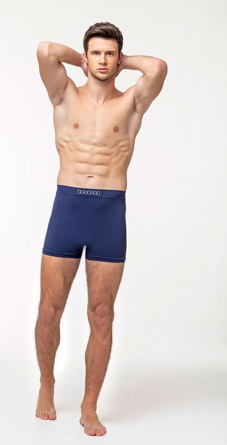 Elite Life 6 Pieces Navy Blue Color Seamless Boxer