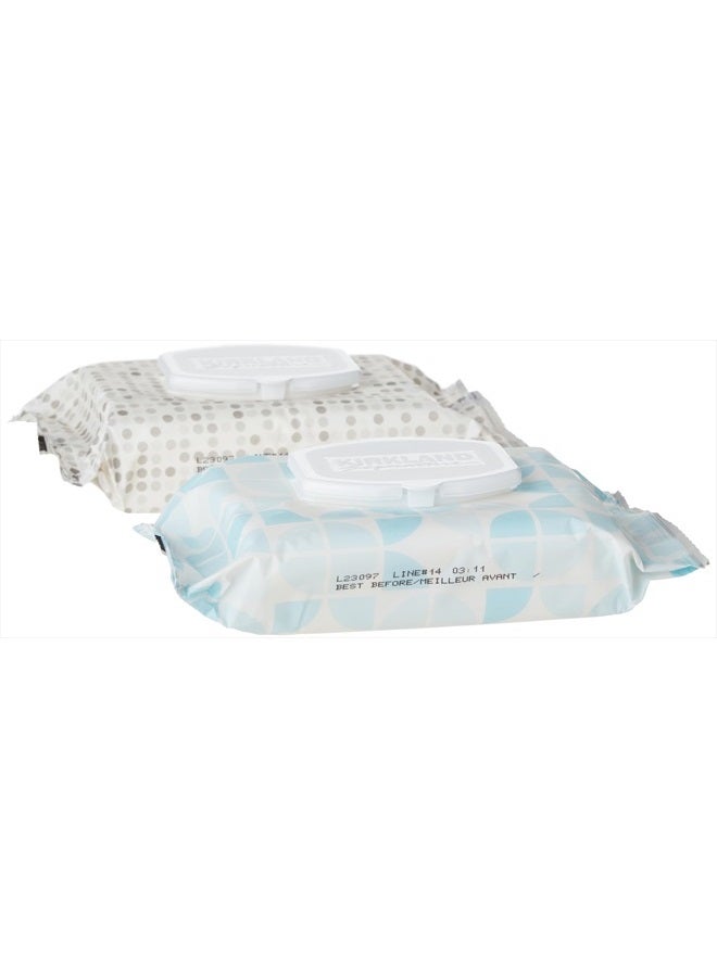 Kirkland Signature Kirkland signature moist flushable wipes 632 wipes, 632 count, White  - Image 1