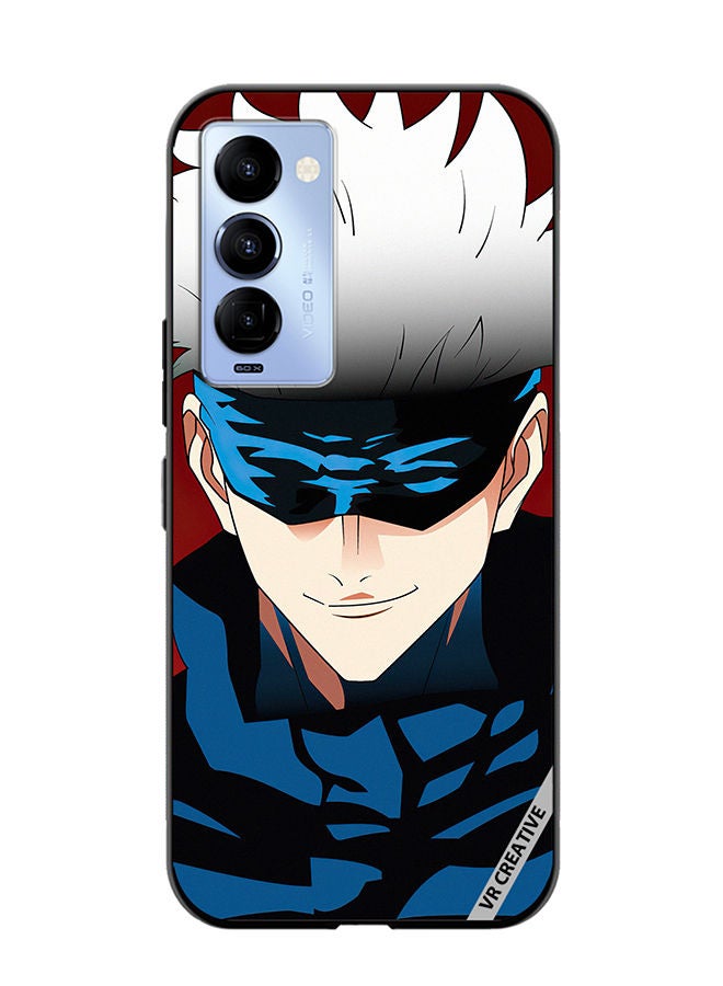 VR CREATIVE Protective Case Cover For Tecno Camon 18/18 P Jujutsu Kaisen Design Multicolour - Image 1