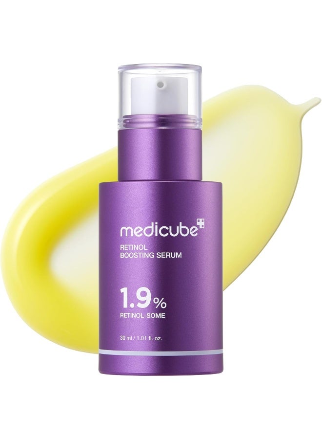 Medicube سيروم تعزيز الريتينول NMN 30 مل، سيروم ليلي متقدم لمكافحة الشيخوخة للتجاعيد والخطوط الدقيقة والمرونة، سيروم الريتينول لتجديد الخلايا مع NMN لمرونة البشرة وإشراقة شبابية متألقة - Image 1