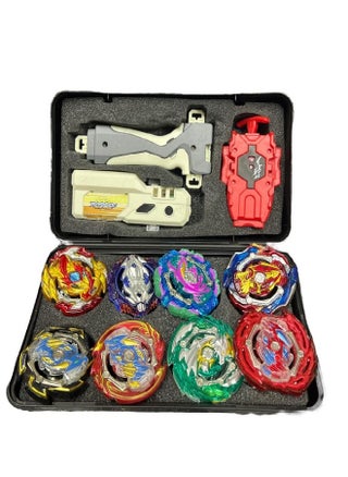 8 Piece Beyblade Burst Set With Launcher And Storage Box - pzsku/ZD2DAB8C20DFC061967D9Z/45/_/1713102882/7e1183c4-fa37-4c43-9dc9-b4670c7f91a2