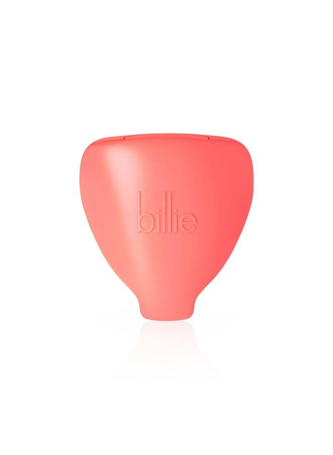 Billie 5-Blade Women's Razor Travel Case - Take Your Razor To-Go - Magnetic Top - Easy Storage - Portable & Convenient - Coral - Image 1