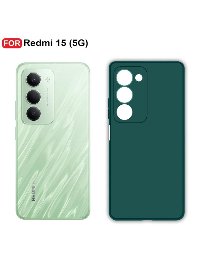 Xiaomi Redmi 15 5G Case Cover Soft Silicone Case Lightweight Shock Protective Cover with Camera Protection Designed for Xiaomi Redmi 15 5G - Image 4