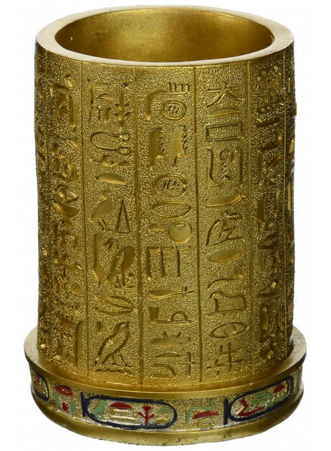 Design Toscano QL1244 Egyptian Pharaoh Pen Vessel,full color