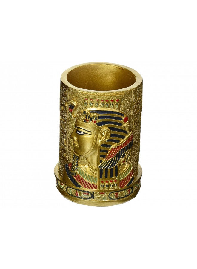 Design Toscano QL1244 Egyptian Pharaoh Pen Vessel,full color