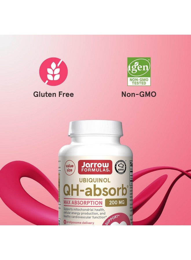 Jarrow Formulas QH-Absorb 200 mg - Active Antioxidant Form of Co-Q10 - Dietary Supplement - Supports Mitochondrial Energy Production & Cardiovascular Health - 90 Softgels - Image 5