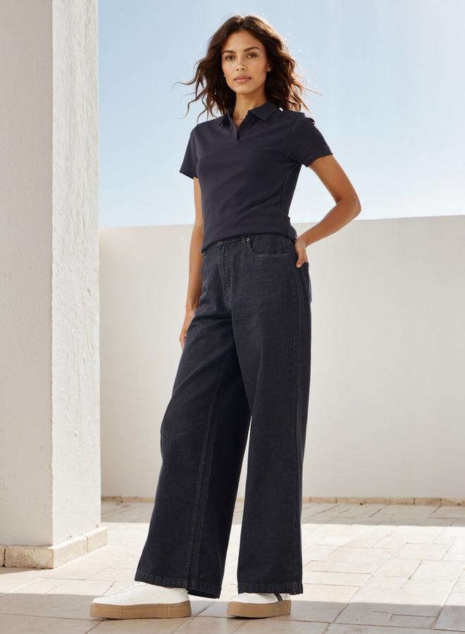 Splash FAV Johnny Collar Polo T-shirt - Image 2