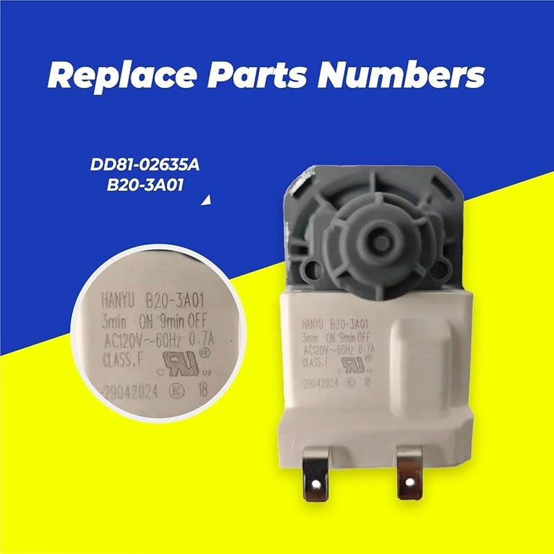 مضخة تصريف غسالة الصحون DD81 02635A B20 3A01 11001011000729 بديل - Image 4