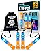 UltraPoi HelixPoi Pro Set Rechargeable LED Poi w 50 Color Modes Spinning Light Flow Toys wNonLED Knob Handles Soft Cases Adjustable Leashes Visual Poi for Rave Parties Performance - Image 2