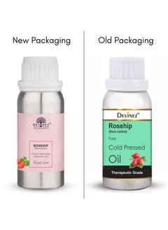 Devinez Rosehip Seed Coldpressed Oil 250Ml 100% Pure Natural & Undiluted Nourishment For Dry Hair & Weak Nails Hydration For Skin Antidandruff Delays Signs Of Aging Heals Sunburn Brings Glow Back  - Image 3