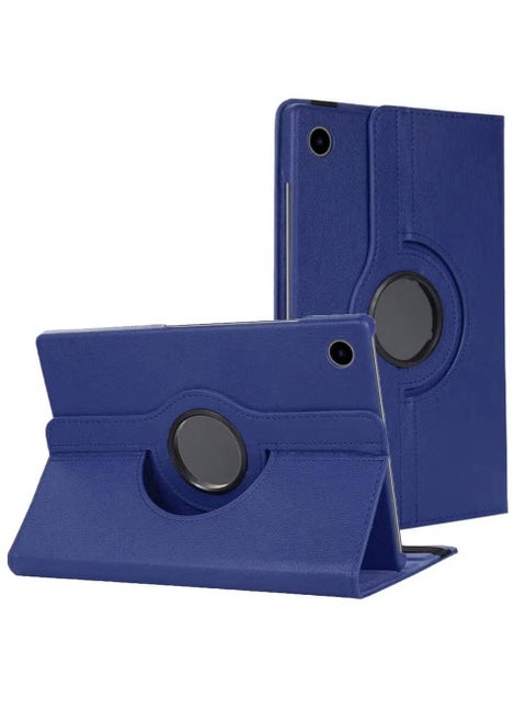 Galaxy Tab A9 Plus Case - 360° Rotatable Tablet Cover for Tab A9 Plus 11 inch 2023 (SM-X210, SM-X215, SM-X216B) - PU Leather Protective Cover with Auto Wake/Sleep Functionality (Blue)