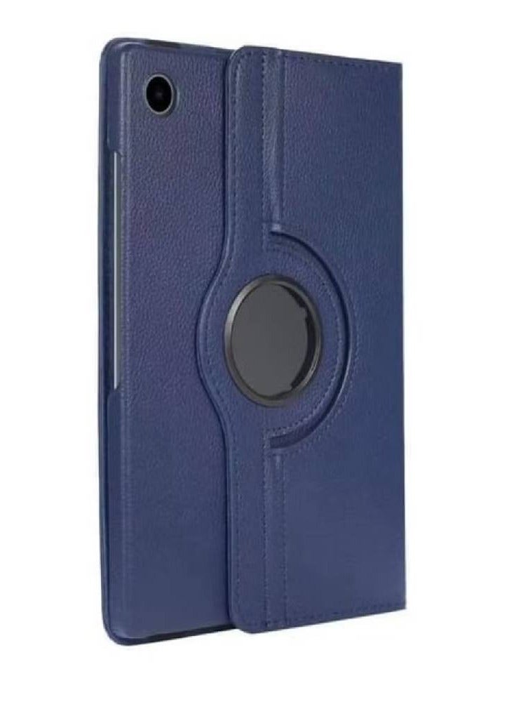 Galaxy Tab A9 Plus Case - 360° Rotatable Tablet Cover for Tab A9 Plus 11 inch 2023 (SM-X210, SM-X215, SM-X216B) - PU Leather Protective Cover with Auto Wake/Sleep Functionality (Blue)