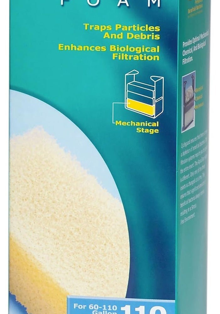 AquaClear A623 Foam Filter Insert for 60-110 Gallon Aquariums - Image 1