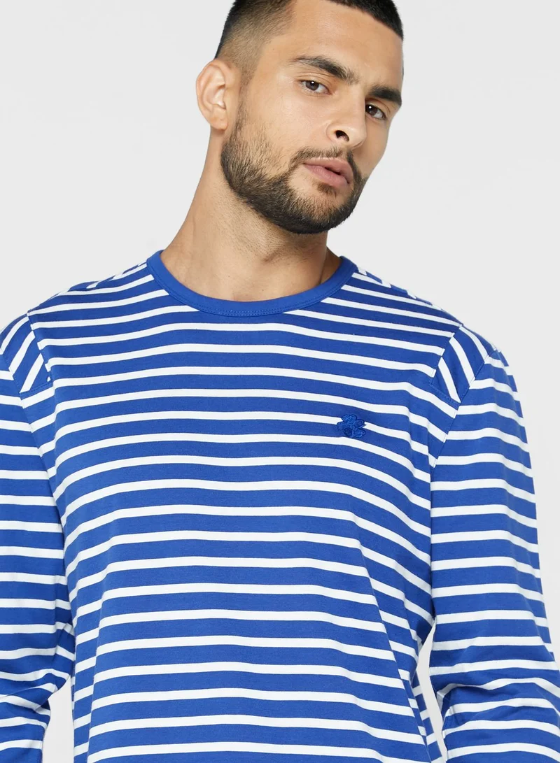 Ted Baker Striped Crew Neck T-Shirt