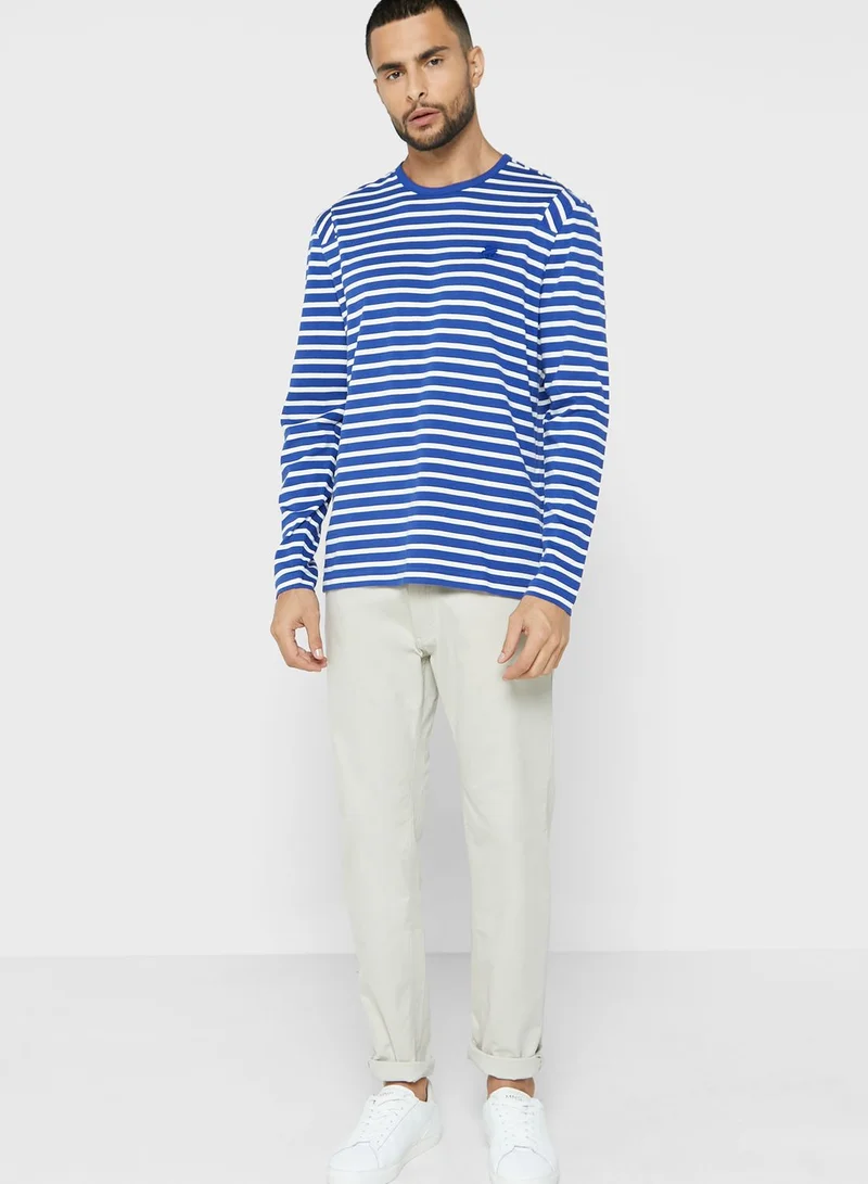 Ted Baker Striped Crew Neck T-Shirt