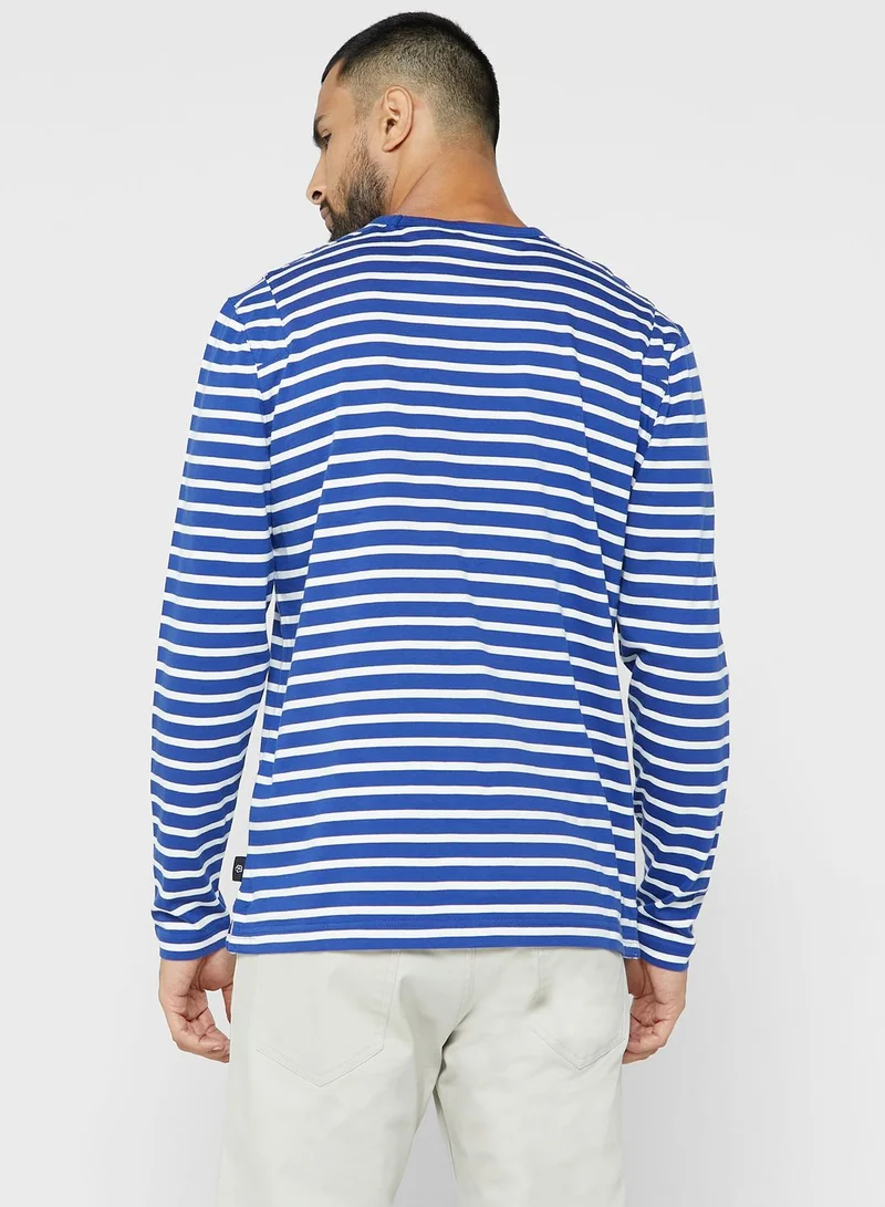 Ted Baker Striped Crew Neck T-Shirt