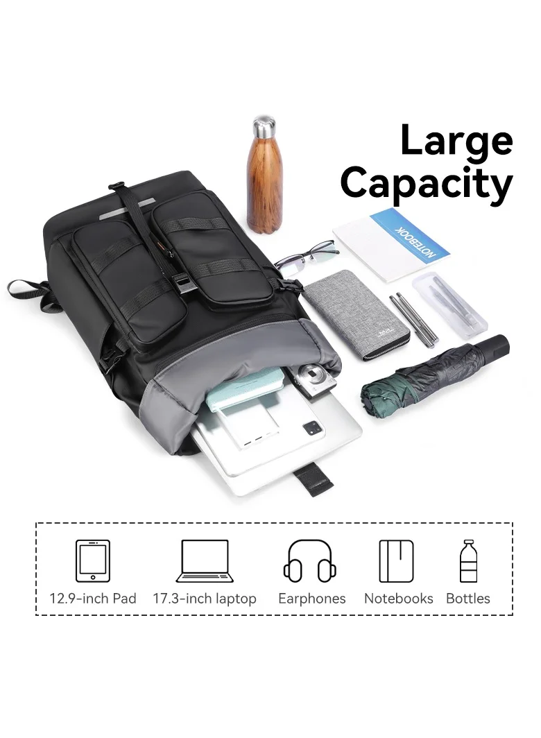 MARK RYDEN MARK RYDEN 9779 Expandable Multifunctional Large Capacity 17 INCH Laptop Backpack