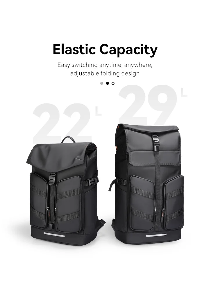 MARK RYDEN MARK RYDEN 9779 Expandable Multifunctional Large Capacity 17 INCH Laptop Backpack