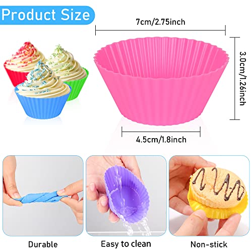FUNGYAND Sandwich Cutter Set, All in One Bento Box Complete Supplies and Accessories Kit Includes Sandwich Bread Cutters, Fruit Cutter, Animal Food Picks, Silicone Cups - Image 5