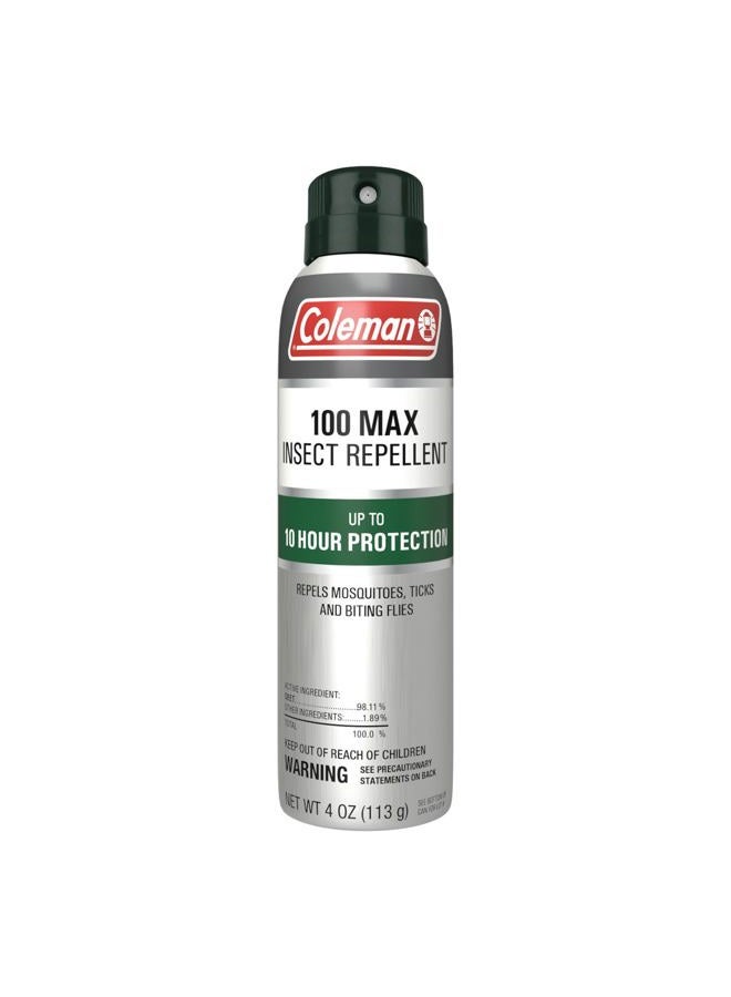 Coleman 100 Max 100% DEET Insect Repellent Spray - 4 oz - Image 1