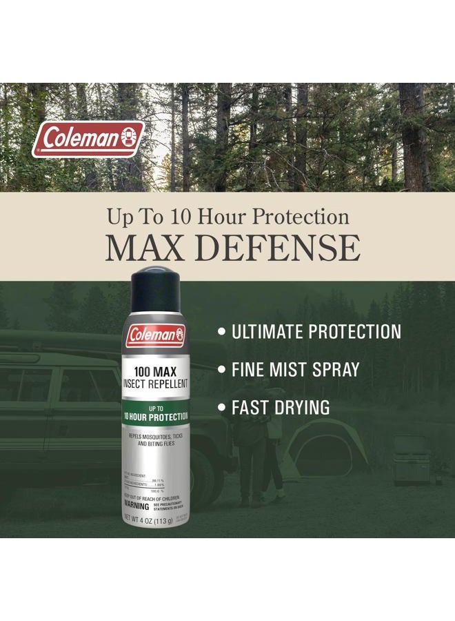 Coleman 100 Max 100% DEET Insect Repellent Spray - 4 oz - Image 2