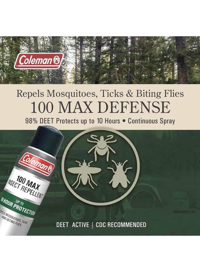 Coleman 100 Max 100% DEET Insect Repellent Spray - 4 oz - Image 3