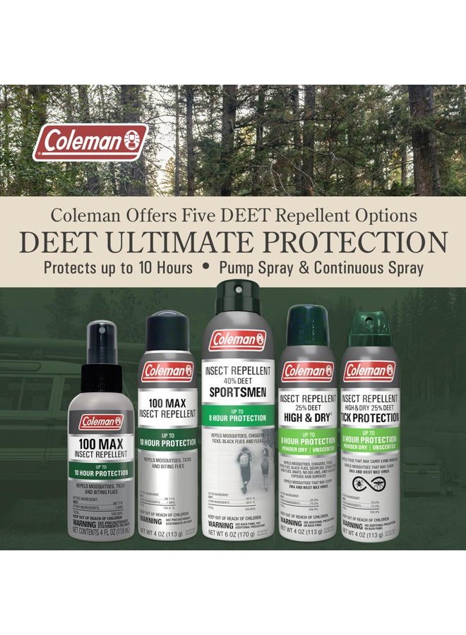 Coleman 100 Max 100% DEET Insect Repellent Spray - 4 oz - Image 4
