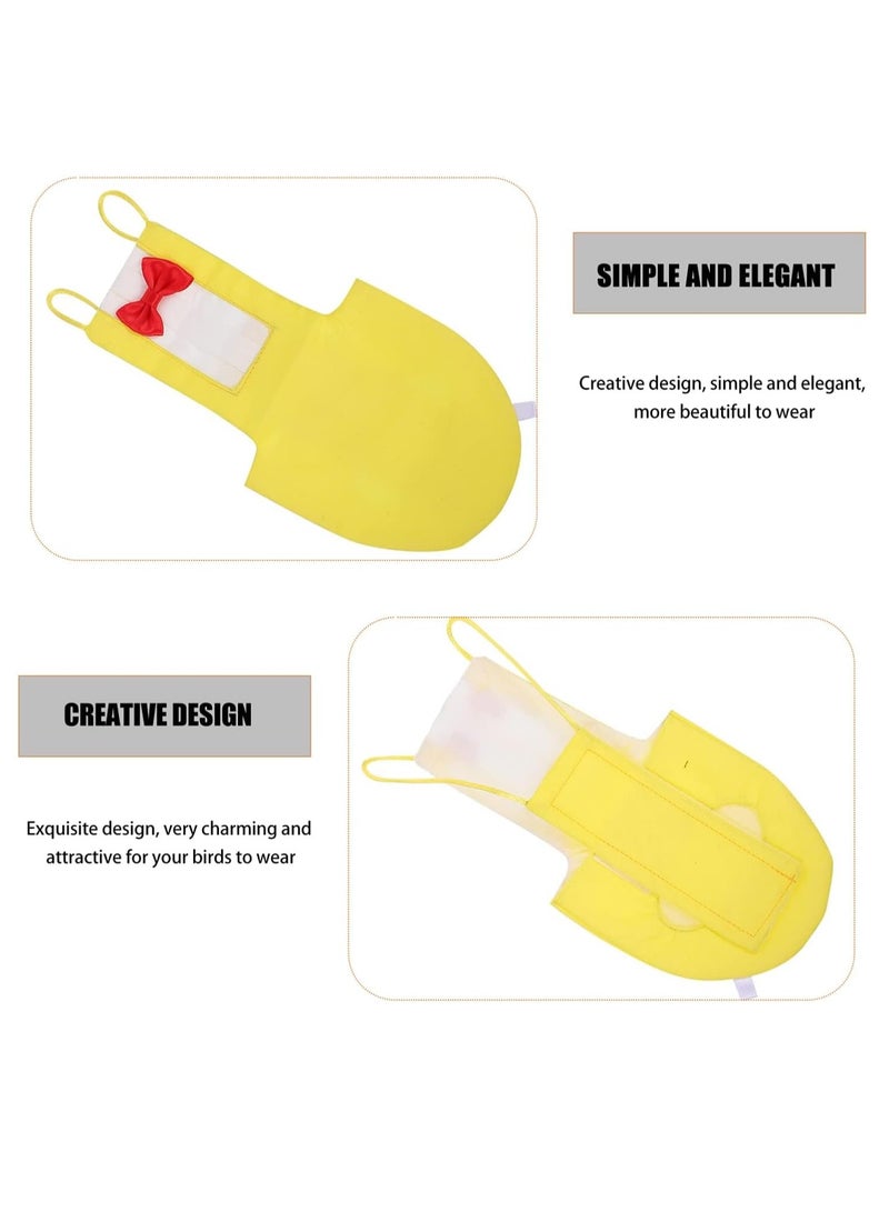 KASTWAVE Parrot Diaper- 1 Pack Washable Parrot Flight Suit, Breathable Bird Clothes for Parrot Macaw, African Grey Budgie Parakeet, Cockatoos (L) - Image 3