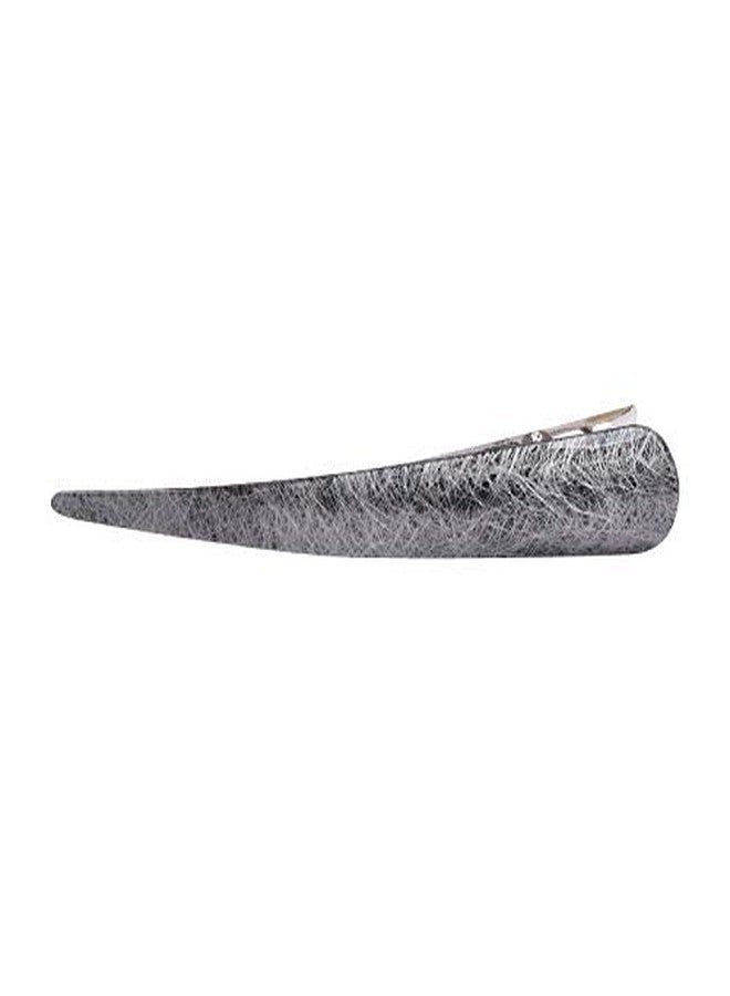 BIG BOX Large Metal Beak Duckbill Alligator Clips For Thick or Heavy Hair High Light Transmission Acetate Hair Clips Teeth Hair Barrettes No Slip Grip Hair Slide Stylish (Pack of 3) - Image 3