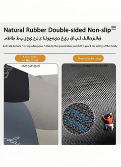 Peachjoy Bath Mat, Absorbent Carpet with Anti Slip Pad, Diatom Mud Cushion for Bath and Kitchen  - Image 4