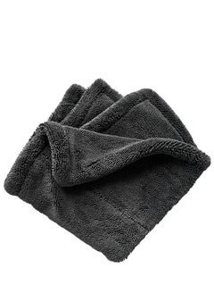 Muyixin 1200 gsm Car Microfiber Towel Super Absorbent Long Twisted No Scratches Soft Cloth on All Surfaces Effortless  - Image 1