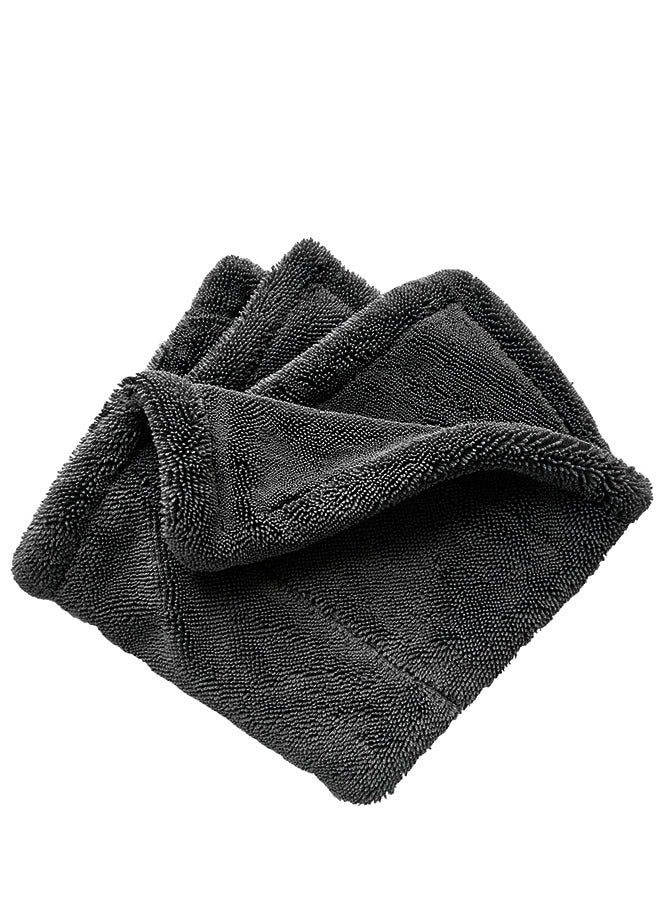 Muyixin منشفة سيارة من الألياف الدقيقة 1200 جرام لكل متر مربع، فائقة الامتصاص، طويلة ملتوية ولا تسبب خدوش، قماش ناعم على جميع الأسطح بدون جهد - Image 1