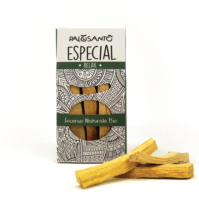 PALO SANTO INCENSE STICKS ESPECIAL 10CM 394IN 10 PACK 2CM THICK LARGE ORGANIC NATURAL INCENSE STICKS STRONG AROMA WILD HARVESTED PALO SANTO WOOD BURSERA GRAVEOLENS FROM PERU