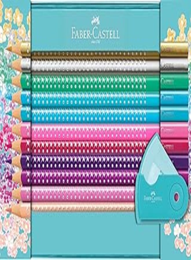 Faber-Castell Sparkle Colour Pencils - Set of 20