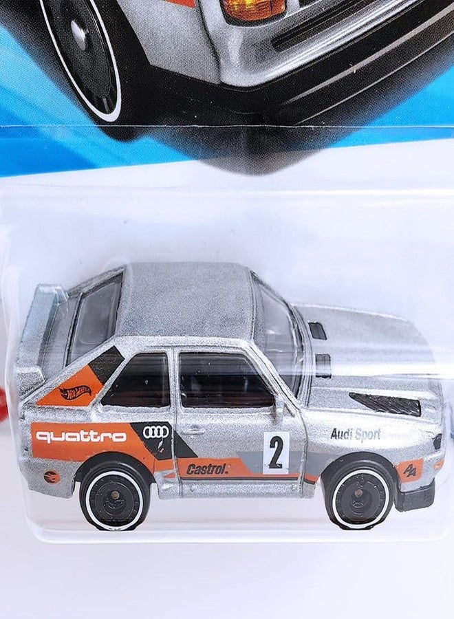 Hot Wheels 1:64 84 Audi Sport Quattro Wild Widebody 3 and Up 246/250 (Grey) - Image 2