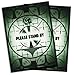 Digital Sorcery Studio Please Stand by Card Sleeves 100 Pack for MTG Magic The Gathering TCG Decks More Standard Size Card Sleeves for Trading Card Protection Ideal for MTG Commander Fallout Decks - Image 3