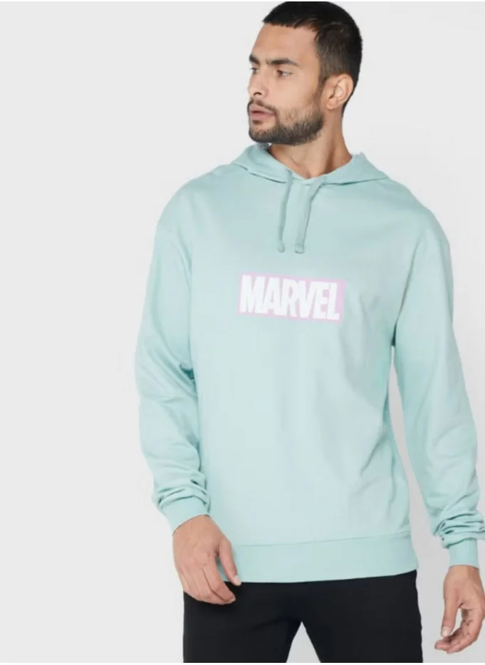 UrbanHaul Marvel Avengers Hulk Hoodie for Men