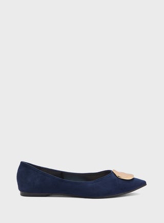 Pointed Toe Flat Ballerinas
