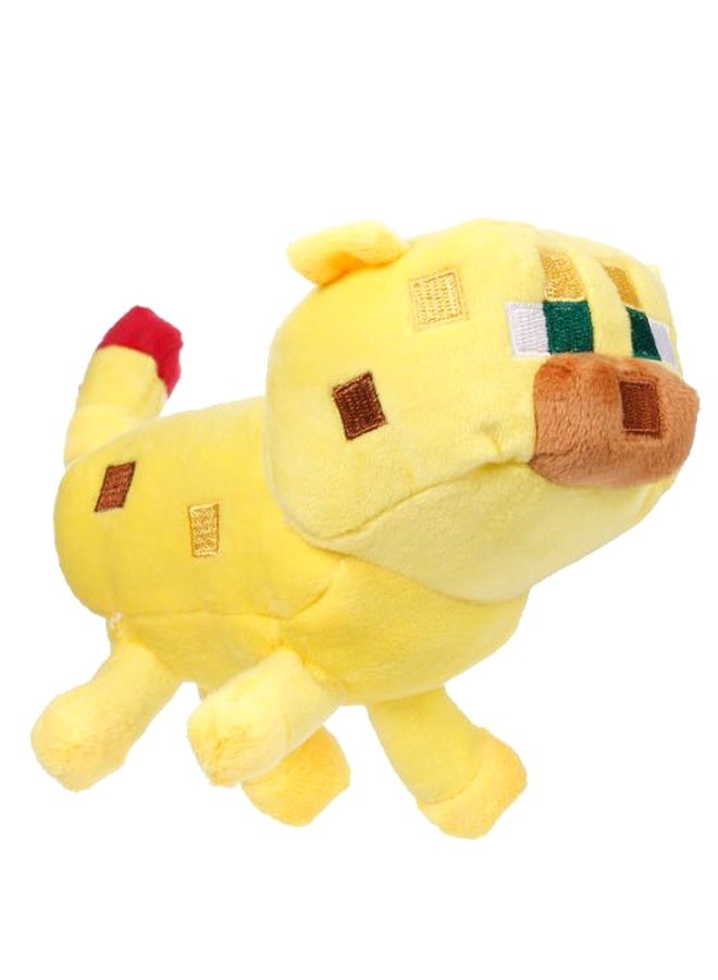 Cat Plush Toy -10-inch Stuffed Animal with Soft Fur, Pixelated Design  Embroidered Details - for Kids Ages 3+, Gamers  Collectors - Image 1