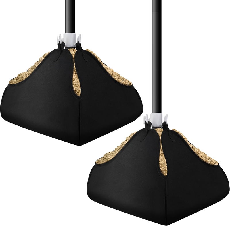 DECOHS 2 Sets Beach Umbrella Base Weight- 600D Oxford Cloth Sun Umbrella Fillable Weights Sand Bags- Heavy Duty Beach Umbrella Stand Sand Anchor for Outdoor Patio Garden - Image 1
