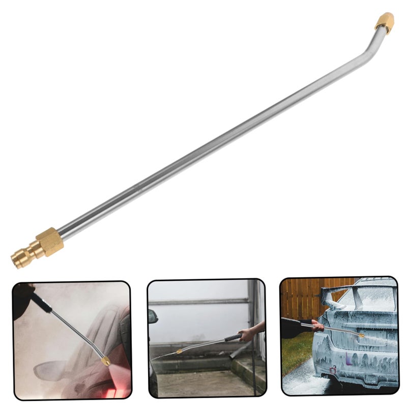 Angled Pressure Washer Wand Extension 24 Inch with Quick Connector for Vehicle Cleaning - Image 5