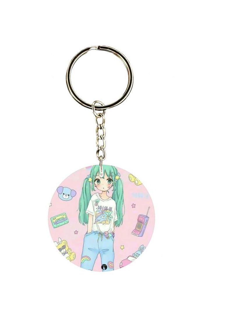 RKN Printed Double Sided Keychain