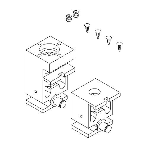 Lippert Components Lippert Replacement Standard Bearing Block Kit for in-Wall Slide-Outs, Includes Upper and Lower Blocks, Exact-Match Component, Reference Owner's Manual Prior to Purchase - 379060 - Image 2