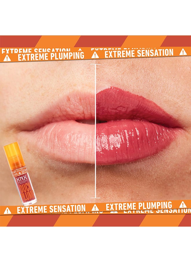 XNX - Duck Plump Lip Plumping Lacquer, Fat Lip Oil Lip Glaze, Glitter Shine Primer Lip Clear Plumping Lip Gloss, High Pigment No Sticky Lip Gloss, Lip Plumper Gloss Make Lips Fuller - Image 1