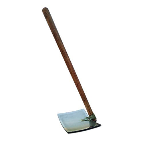 TAD SOLID Heavy-Duty Farming Hoe with 36-Inch Wooden Handle – Forged Steel Blade for Gardening, Digging, and Weeding – Ergonomic Grip for Comfortable Use – Ideal for Farmers, Gardeners - Image 2