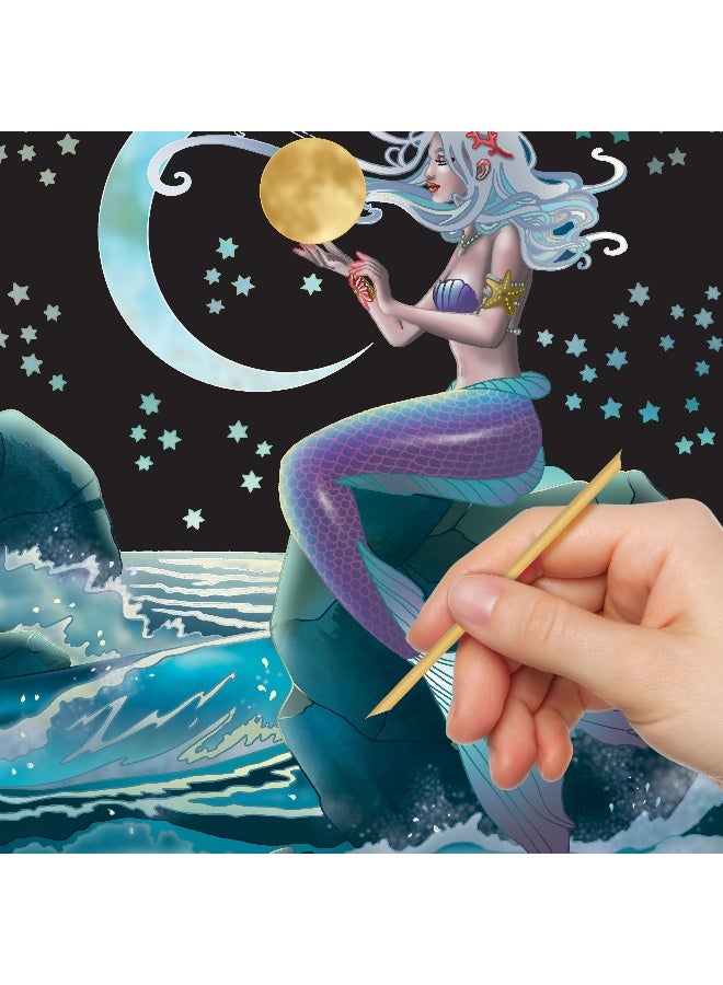 Hinkler Picture Etch: Moon Magic Scratch Art Book - Image 3