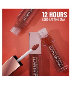 Swiss Beauty Swiss Beauty Hold Me Matte Liquid Lipstick 12 Hours Stay  Non Transfer Lipstick  Waterproof Lipstick with Intense Hydration  4.5ml  - Image 3