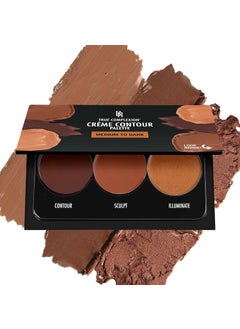 Black Radiance Black Radiance True Complexion Creme Contour Palette Medium to Dark 75 Gram 