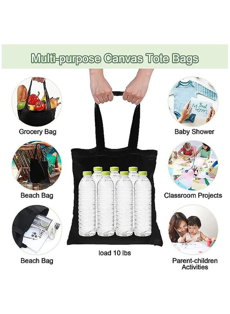 Eco-neutral Eco-Neutral Cotton Canvas Tote Bags Burlap Tote, Reusable Grocery Shopping bag, Wholesale Bulk for DIY crafts, advertising, print, promotion gifts beach bag  - Image 5